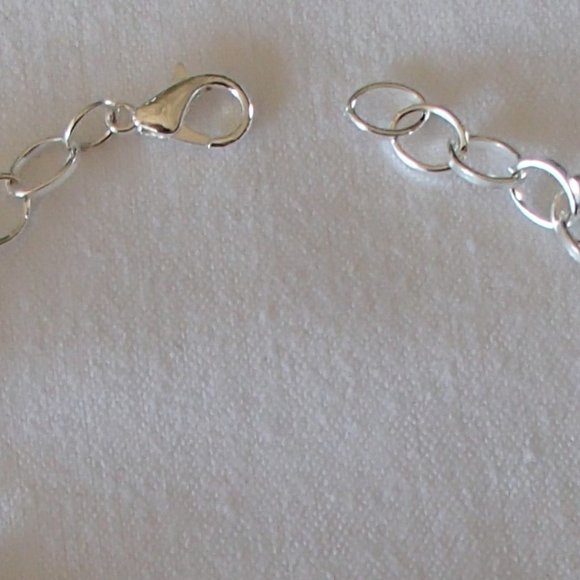 Halloween Theme 13 Charm Bracelet SP New Handcrafted + Organza Roses Gift Bag - Picture 14 of 14